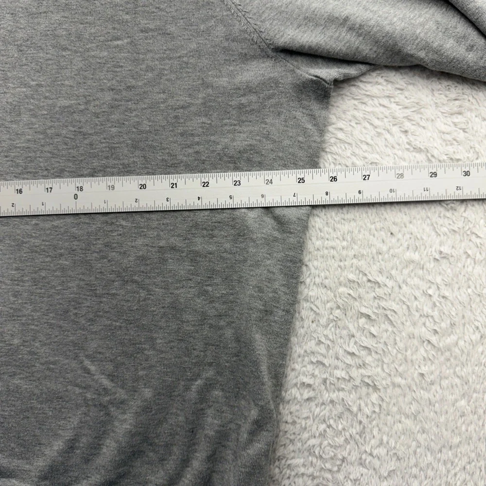 Brooks Brothers Gray Supima Cotton Quarter Zip Sweater‎ Mens XXL Pullover